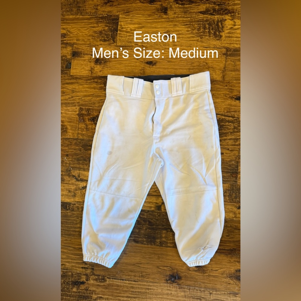 Easton White Men's Baseball knickers
